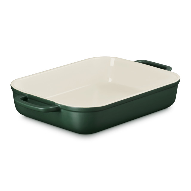 Le Creuset Foret Coupe Rectangular Stoneware Dish, 31cm
