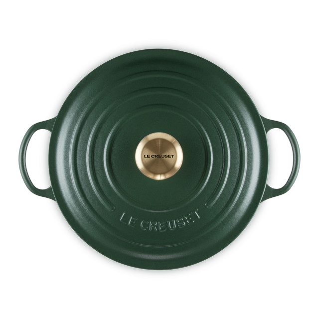 Le Creuset Foret Signature Cast Iron Soup Pot, 26cm