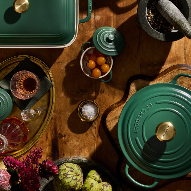 Le Creuset Foret Signature Cast Iron Soup Pot, 26cm
