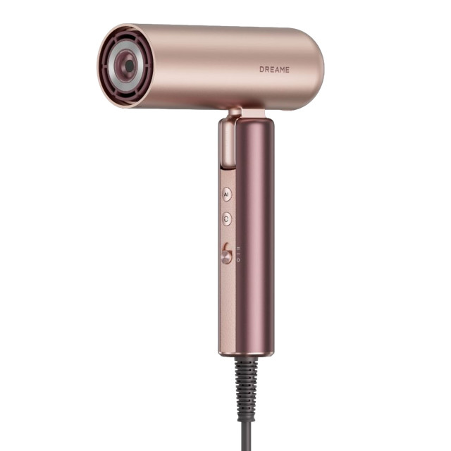 Dreame P20 Aura Pocket Hair Dryer, 1400W - Ice Berry Pink