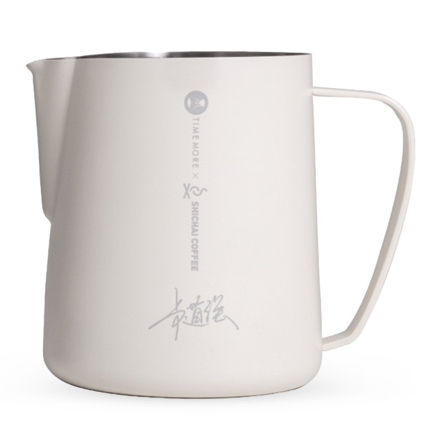 Timemore Rosetta Pro Milk Pitcher, 700ml - White