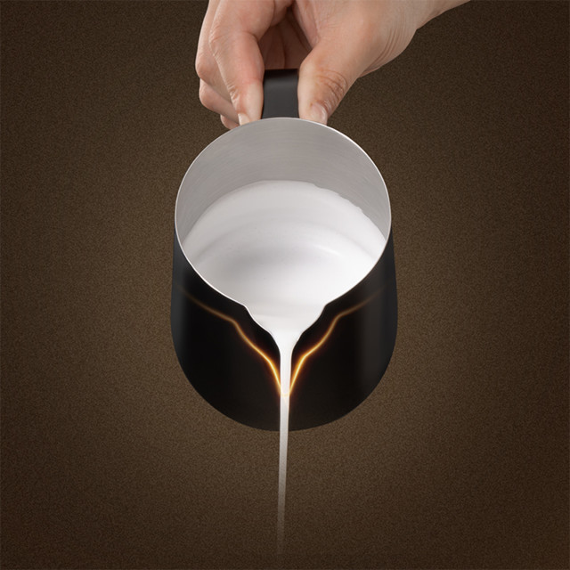 Timemore Rosetta Pro Milk Pitcher, 700ml - Black