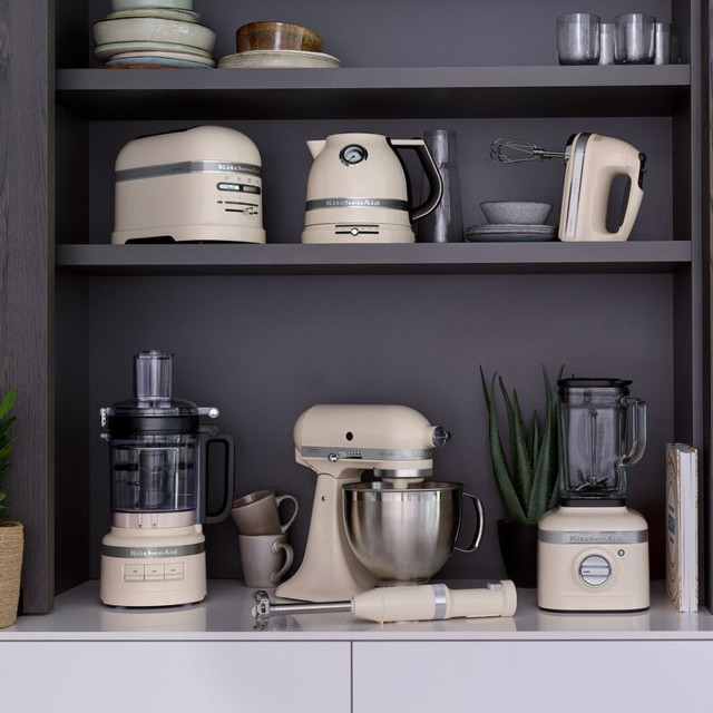 KitchenAid Food Processor, 2.1L - Almond Cream