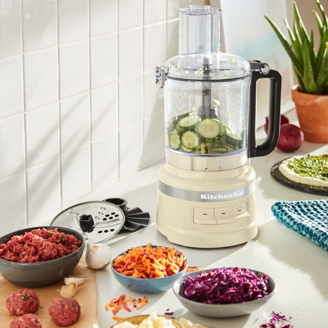 KitchenAid Food Processor, 2.1L - Almond Cream