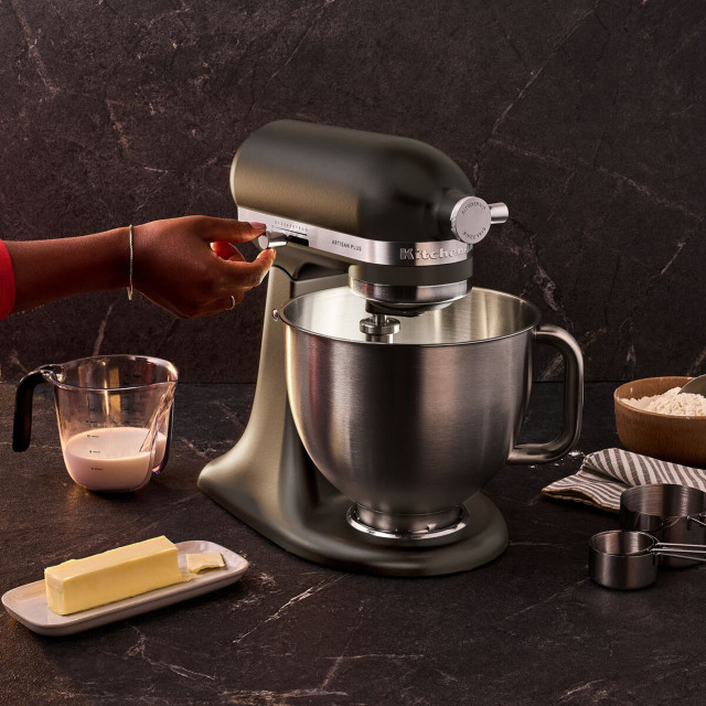 KitchenAid Artisan Plus 4.7L Tilt-Head Stand Mixer - Iron Ore