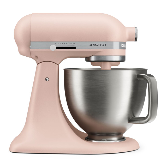KitchenAid Artisan Plus 4.7L Tilt-Head Stand Mixer - Feather Pink
