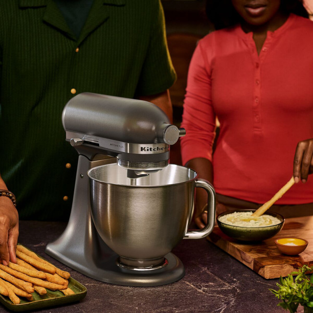 KitchenAid Artisan Plus 4.7L Tilt-Head Stand Mixer - Iron Ore
