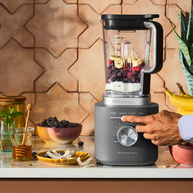 KitchenAid Pure Power Blender, 2L - Charcoal