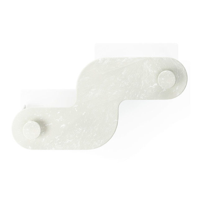 Umbra Nami Adhesive Shower Bins, Set of 2 - Ocean Sand