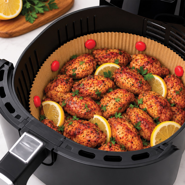Creative Cooking Air Fryer Silicone Magnets, Set of 8