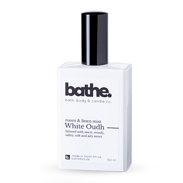 Bathe White Oudh Room & Linen Mist, 100ml