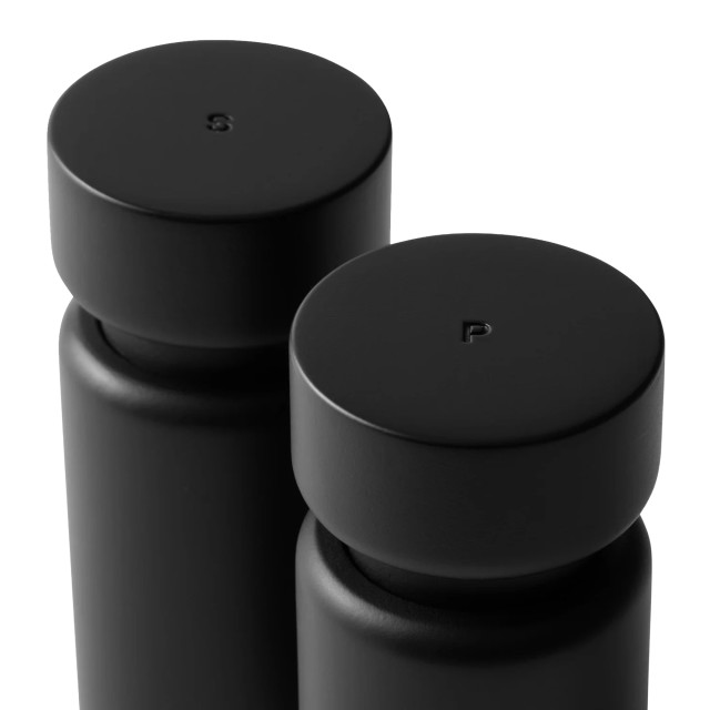 Crushgrind Helsinki Black Beech Grinders, Set of 2