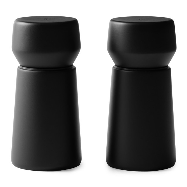Crushgrind Amsterdam Grinders, Set of 2 - Black Beech