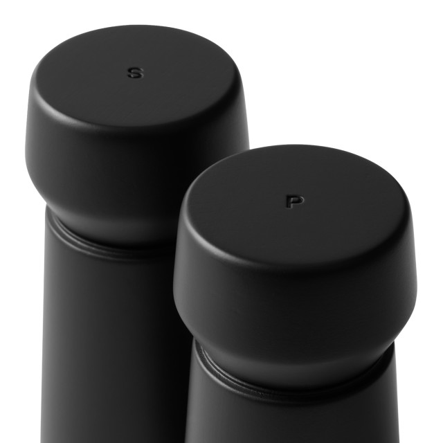 Crushgrind Amsterdam Grinders, Set of 2 - Black Beech