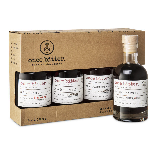 Once Bitter Cocktails Cocktail Gift Set
