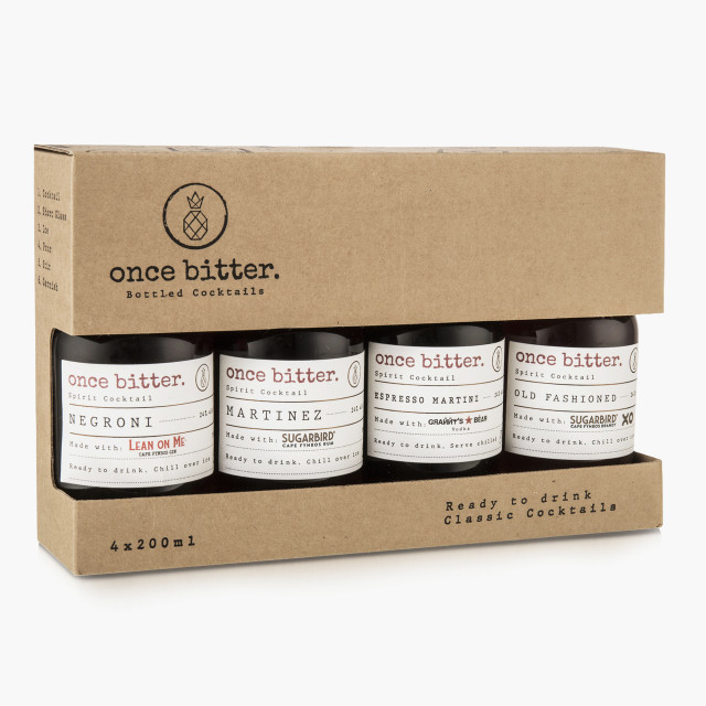 Once Bitter Cocktails Cocktail Gift Set