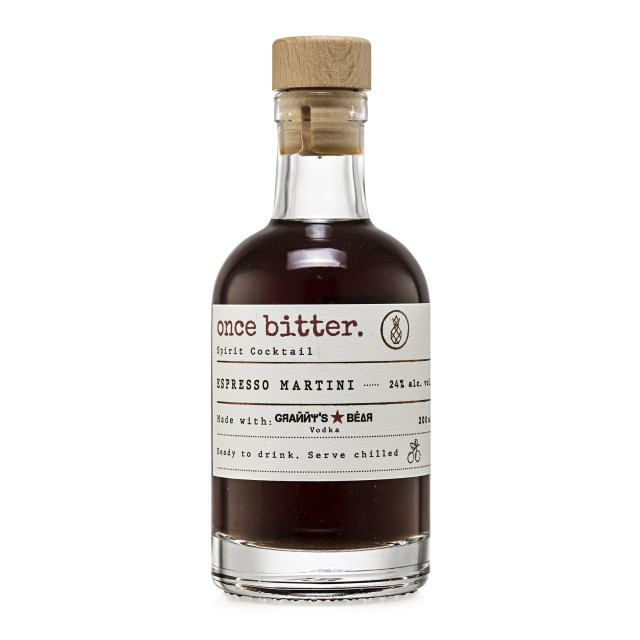 Once Bitter Cocktails Espresso Martini, 200ml