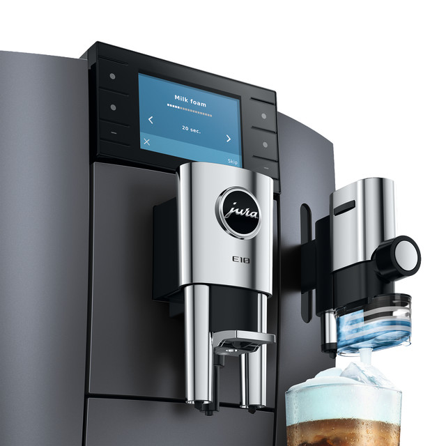Jura E10 Automatic Bean-to-Cup Espresso Machine