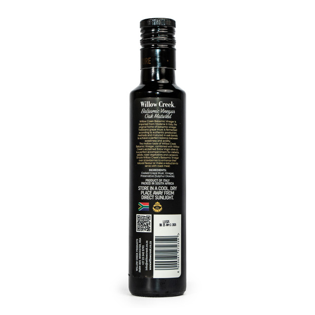 Willow Creek Balsamic Vinegar Oak Matured, 250ml