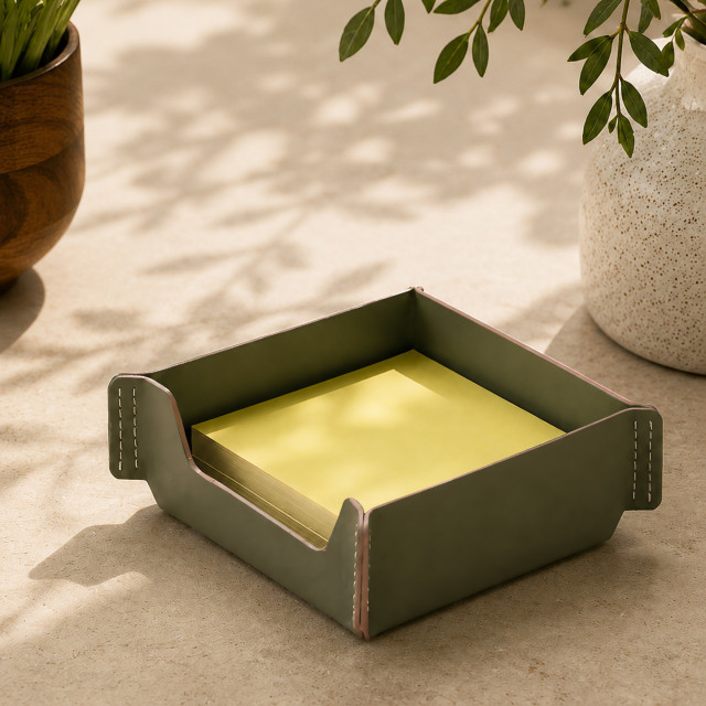 Vacavaliente Note Holder - Olive