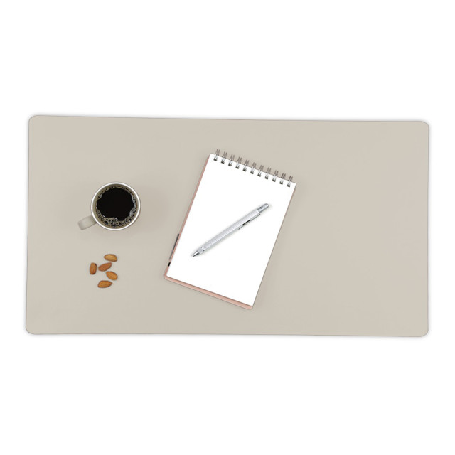 Vacavaliente Rectangular Desk Mat - Sandshell