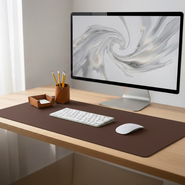 Vacavaliente Rectangular Desk Mat - Ebony