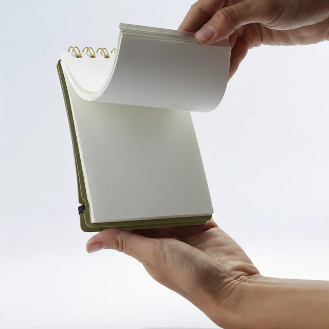 Vacavaliente Studio A6 Plain Wire Notepad