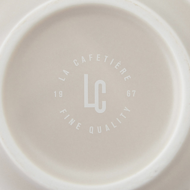 La Cafetiere Arezzo 8-Cup Coffee Plunger, 1L - Cream