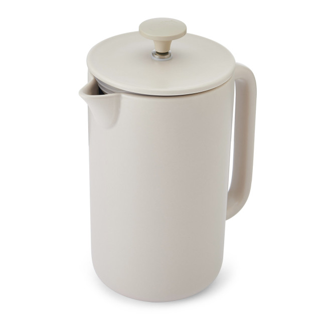 La Cafetiere Arezzo 8-Cup Coffee Plunger, 1L - Cream