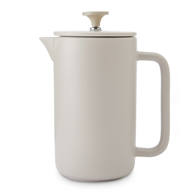La Cafetiere Arezzo 8-Cup Coffee Plunger, 1L - Cream