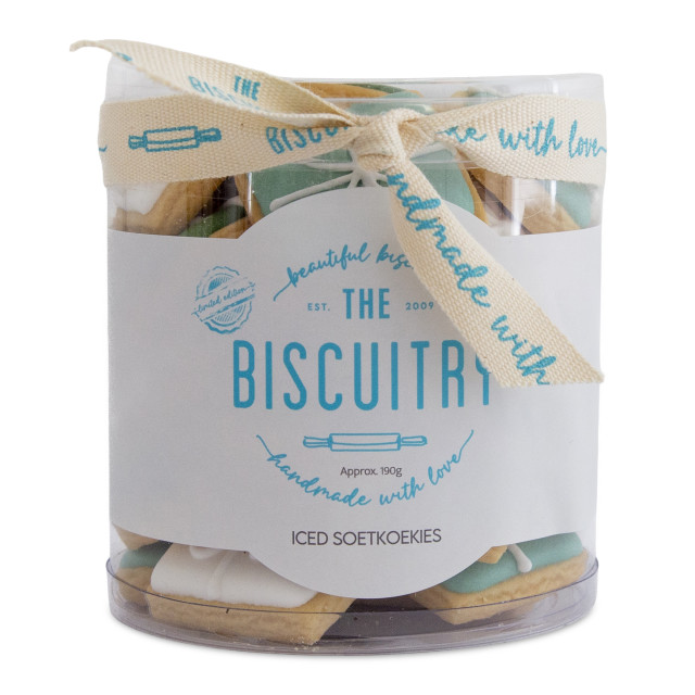 The Biscuitry Festive Iced Soetkoekies