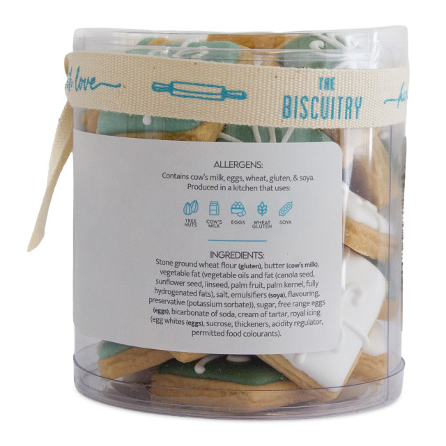 The Biscuitry Festive Iced Soetkoekies