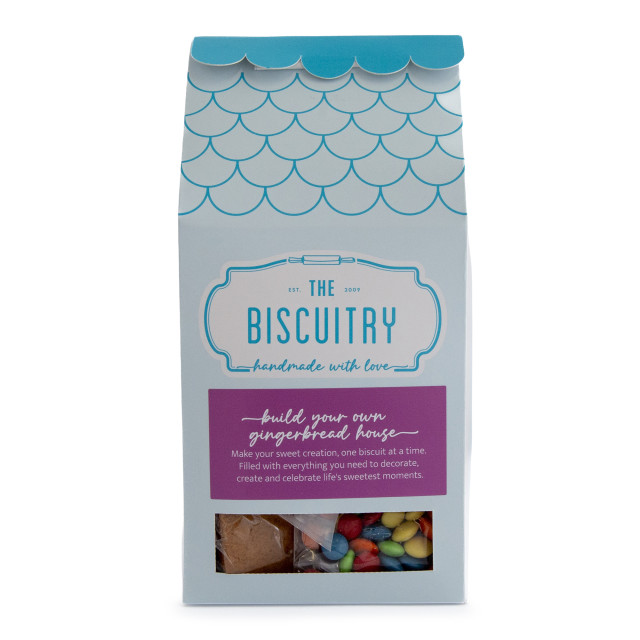 The Biscuitry Ice Your Own Gingerbread House Kit