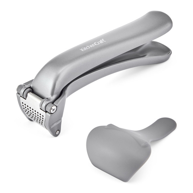 KitchenCraft Easy Clean Garlic Press with 360� Opening Mechanism