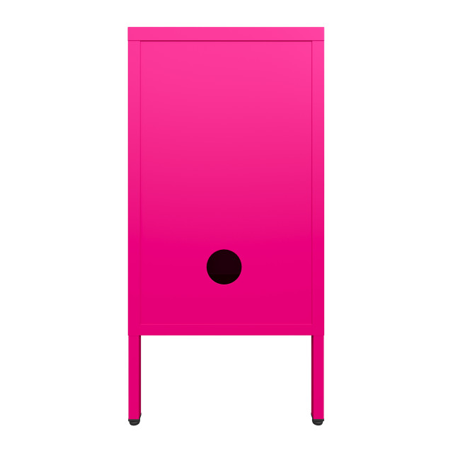 Popstrukt Sugar Cube Side Table - Hot Pink 