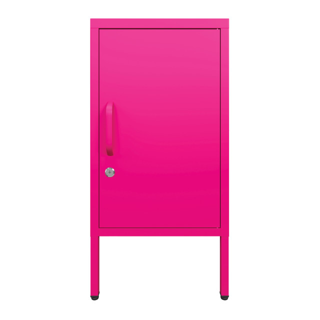Popstrukt Sugar Cube Side Table - Hot Pink 