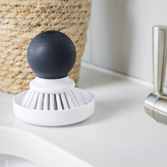 KitchenAid Palm Brush with Dish