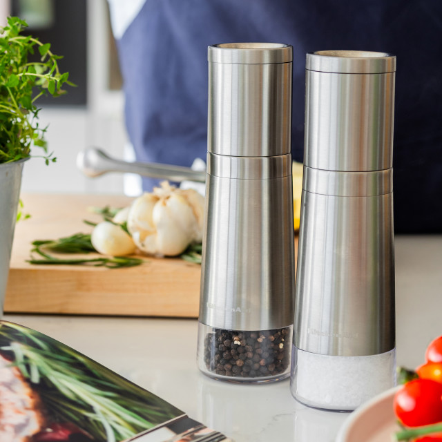 KitchenAid Salt and Pepper Grinders, Set of 2