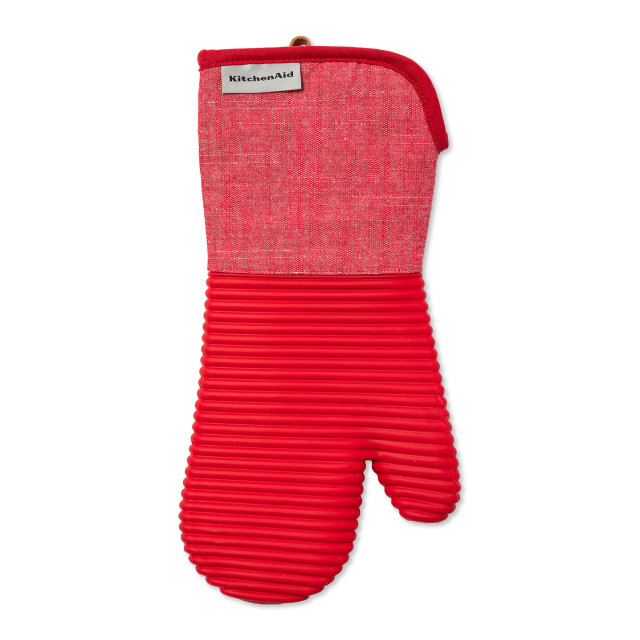 KitchenAid Ribbed Soft Silicone Oven Glove