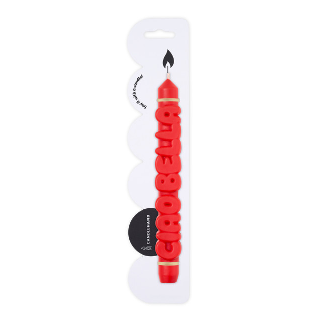 CandleHand Ciao Bella 3D Taper Candle