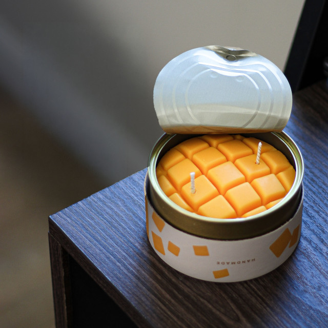 CandleHand Mango Scented Candle