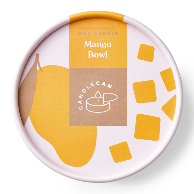 CandleHand Mango Scented Candle