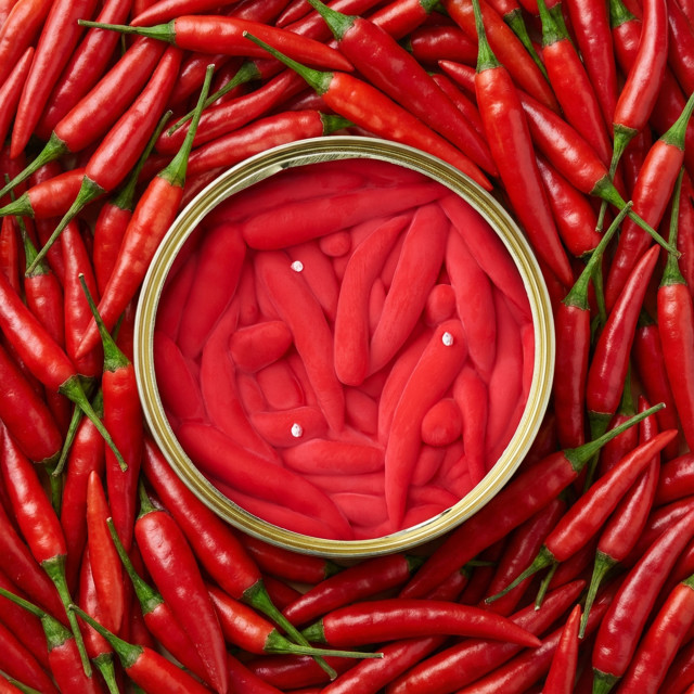 CandleHand Chilli Peppers Scented Candle