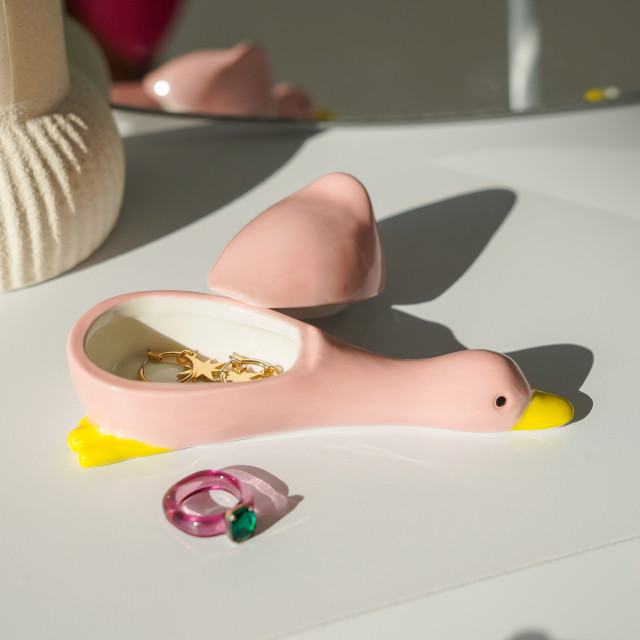 Helio Feretti Novelty Jewelry Box - Duck
