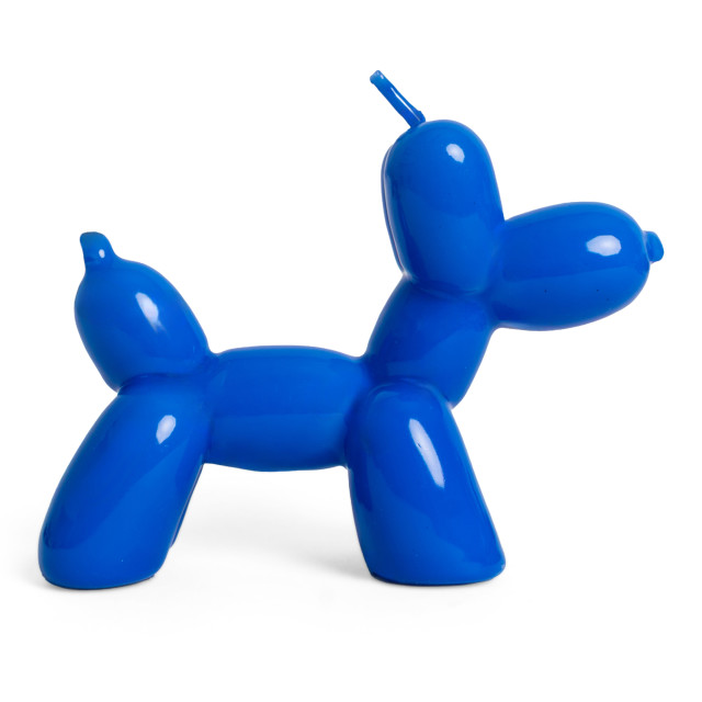 Helio Feretti Dog Balloon Candle - Blue