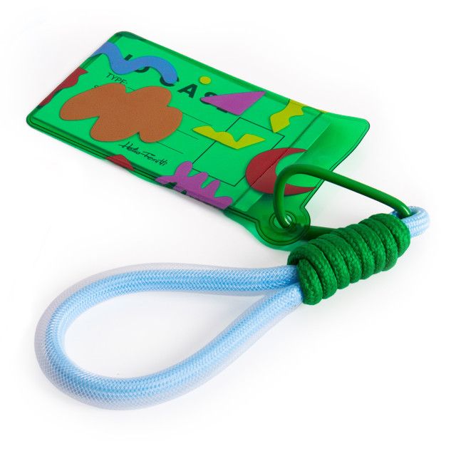 Helio Feretti Card Holder - Playful Green