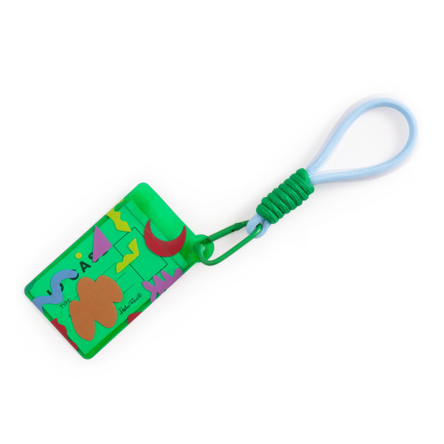Helio Feretti Card Holder - Playful Green