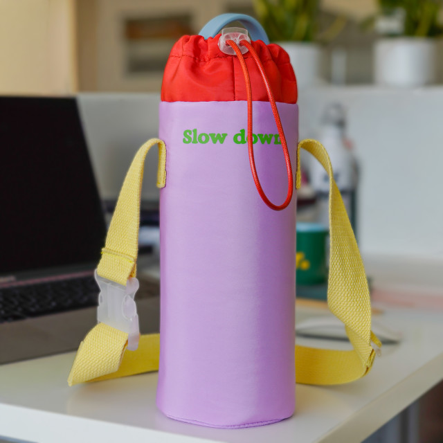 Helio Feretti Slow Down Bottle Holder - Purple