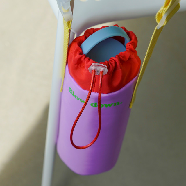 Helio Feretti Slow Down Bottle Holder - Purple