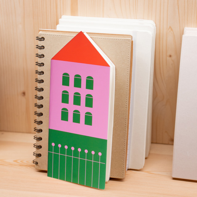 Helio Feretti Notting Hill Notebook - Green